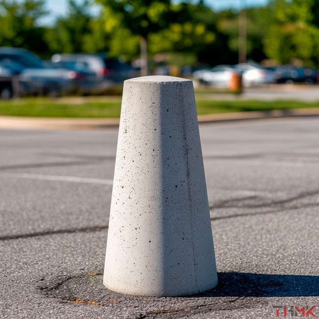 Столб бетонный антипарковочный 650х560 мм