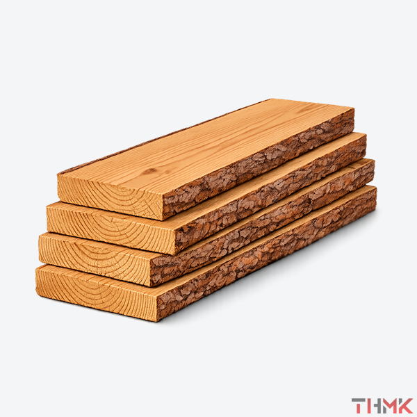 Доска необрезная 50х200 мм лиственница сорт 1