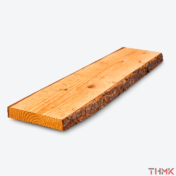 Доска необрезная 30х200 мм лиственница сорт 2